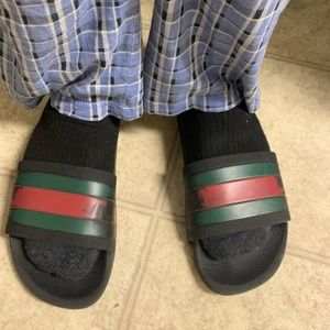 Gucci flip flops